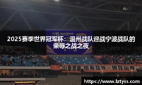 2025赛季世界冠军杯：温州战队迎战宁波战队的荣辱之战之夜